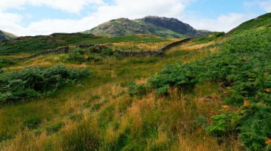 Wonderful Lake District National Park from above - drone photography