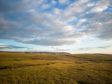 Günbatımında Peak District Ulusal Parkı - seyahat fotoğrafçılığı