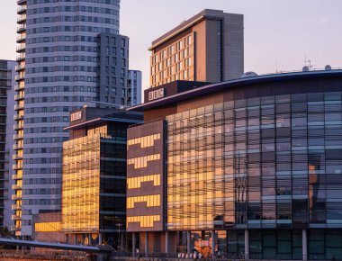 BBC Studios at Media City UK Manchester - MANCHESTER, UNITED KINGDOM - AUGUST 15, 2022