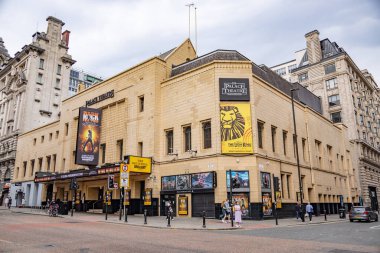 Palace Theatre in Manchester playing We Will Rock You musical - MANCHESTER, UNITED KINGDOM - AUGUST 15, 2022