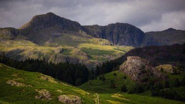 Amazing landscape and nature of Lake District National Park - travel photography