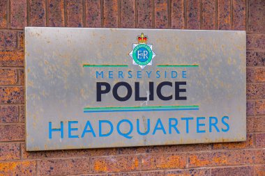 Liverpool Merseyside Polis Merkezi - Liverpool, Birleşik KINGDOM - 16 AĞUSTOS 2022