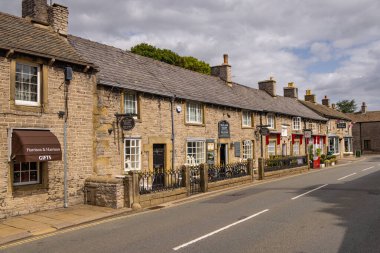 Beautiful village of Castleton in the Peak District - MANCHESTER, UNITED KINGDOM - AUGUST 15, 2022