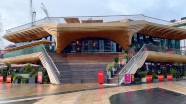 Haugen Restaurant London at Olympic Park- LONDON, UNITED KINGDOM - DECEMBER 20, 2022