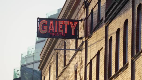 Gaiety Theatre Dublin City Dublin Ireland April 2022 — Stock Video