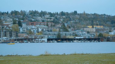 The beautiful hills of Seattle - view from Gasworks Park - travel photography