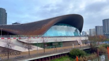 Aquadome London Queen Elizabeth Olympic Park- LONDON, UNITED KINGDOM - DECEMBER 20, 2022