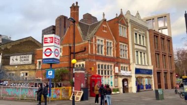 Waterloo Underground Station in London- LONDON, UNITED KINGDOM - DECEMBER 20, 2022
