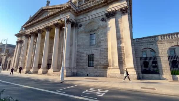 Four Courts City Center Dublin City Dublin Ireland April 2022 — Stockvideo
