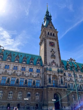 Hamburg City Hall in the city center - travel photography