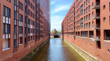 Warehouse district at harbour city of Hamburg - travel photography