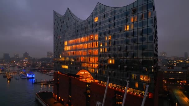 함부르크의 필하모니 음악당 놀랍게 드론으로쏜 부르크의 2022 — 비디오