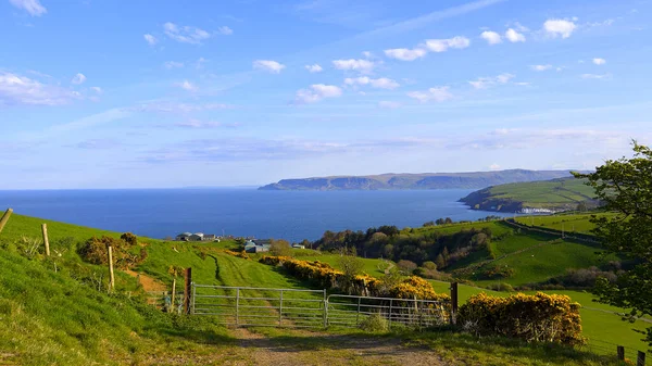 北アイルランドの美しいコーズウェイベイ海岸 旅行写真 アイルランド共和国 — ストック写真