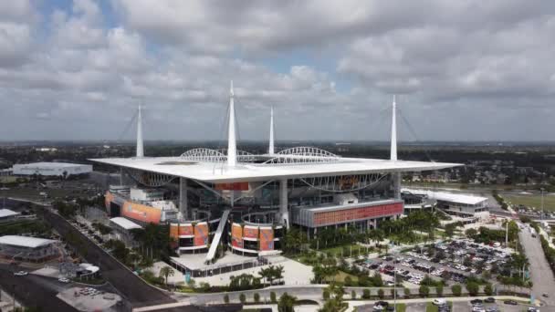 硬岩体育场迈阿密花园 迈阿密海豚之家 Miami 2022年11月10日 — 图库视频影像