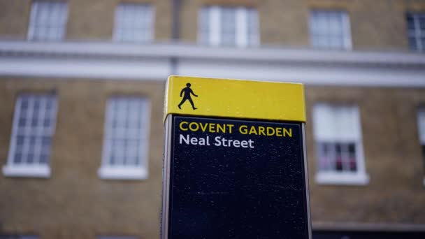Covent Garden Neal Street London Travel Photography — Video