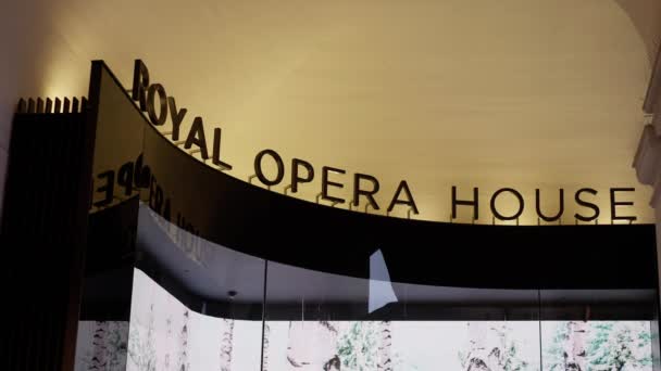Royal Opera House London Covent Garden Travel Photography — Video