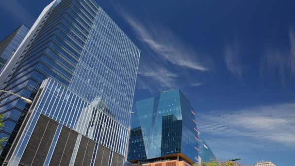 Modern Office Buildings Austin Downtown Travel Photography — Stockvideo