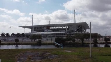 Hard Rock stadium Miami Gardens - Home of the Miami Dolphins - MIAMI. USA - NOVEMBER 10, 2022