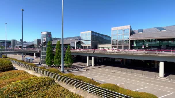 Hamburg Havaalanı Terminali Hamburg Şehri Almanya Mayıs 2022 — Stok video