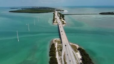 The beautiful Florida Keys from above - aerial view