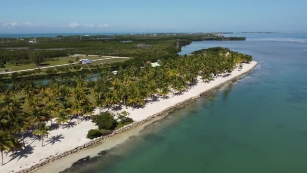 Beautiful Florida Keys Aerial View — Wideo stockowe