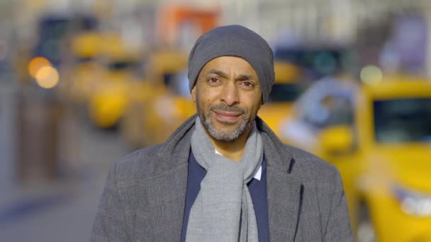 纽约街上的非裔美国人 旅行摄影 — 图库视频影像