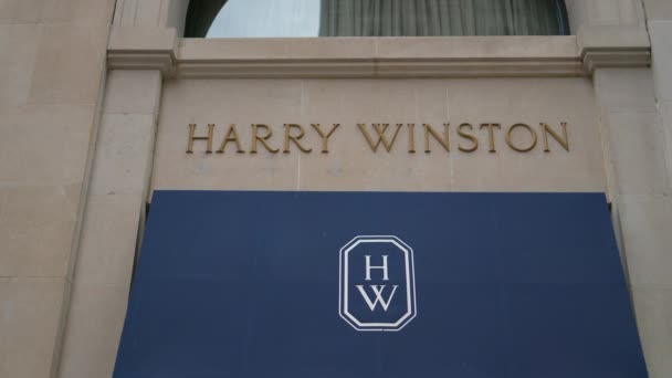 Harry Winston Store 5Th Avenue Nueva York Nueva York Estados — Vídeos de Stock