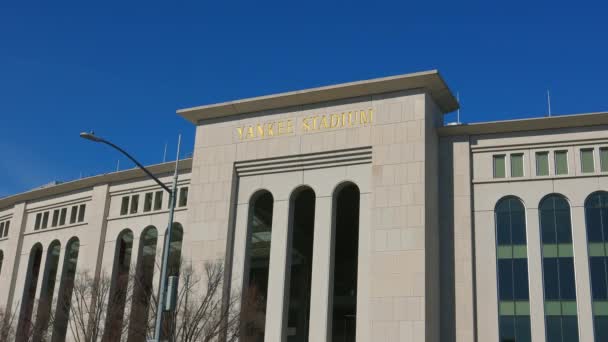 Estadio Yanqui Nueva York Nueva York Estados Unidos Febrero 2023 — Vídeo de stock
