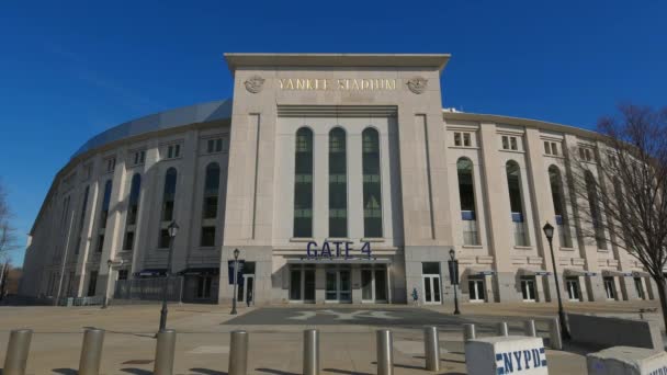 Yankee Stadium New York New York United States February 2023 — стоковое видео