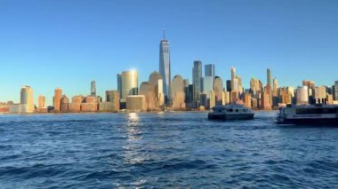 Skyline of Manhattan - view from New Jersey - travel photography United States