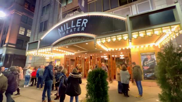 Millerteater Philadelphia Filadelfia Förenade Staterna Amerika Ruari 2023 — Stockvideo