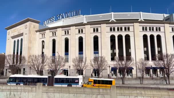 Yankee Stadion New Yorku New York United States America February — Stock video