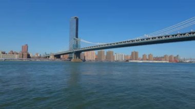 New York 'taki Manhattan Köprüsü - seyahat fotoğrafçılığı