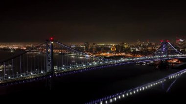 Philadelphia şehri - hava manzaralı - İHA fotoğrafçılığı