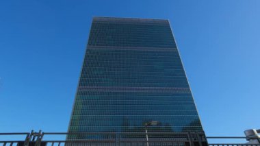 New York 'taki Birleşmiş Milletler Karargahı - New York, Birleşik Devletler - 14 Şubat 2023