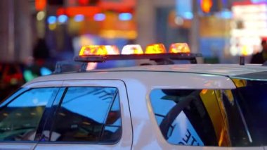 NYPD New York Polis Arabası - New York Şehri, Birleşik Devletler - 14 Şubat 2023