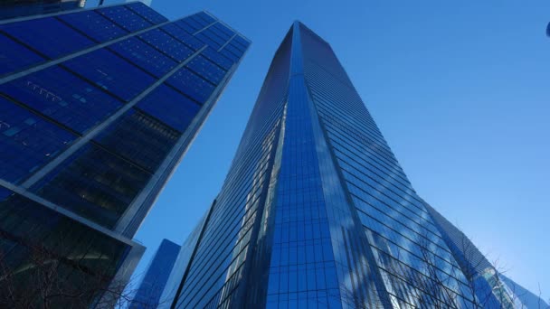 Los Modernos Rascacielos Hudson Yards Manhattan Nueva York Estados Unidos — Vídeos de Stock