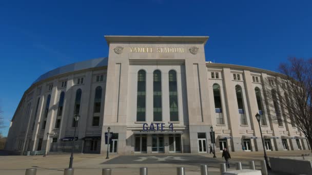 Yankee Stadium New York New York Stati Uniti Febbraio 2023 — Video Stock