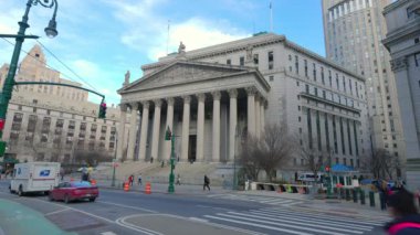 Supreme Court in New York - NEW YORK, UNITED STATES - FEBRUARY 14, 2023