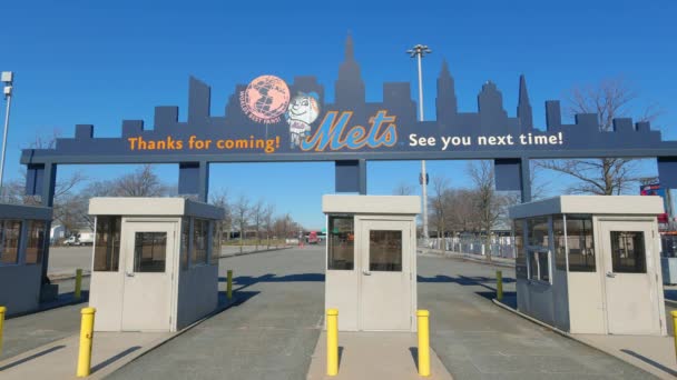 Citifield Stadium Home New York Mets New York United States — Wideo stockowe