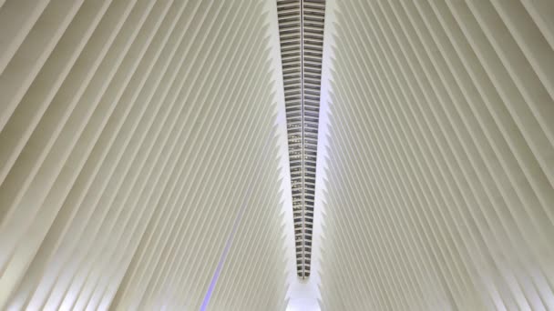 Modern Westfield World Trade Center New York Nowość York City — Wideo stockowe