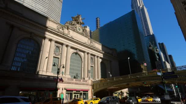 New York Grand Central Station Manhattan 42Nd Street New York — Stock Video