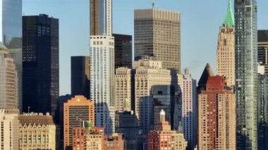 Manhattan 'ın gökdelenleri - İHA fotoğrafçılığı