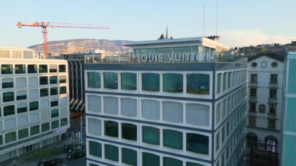 Louis Vuitton Ginebra Ginebra Suiza Europa Abril 2023 — Vídeos de Stock