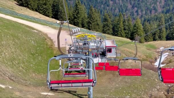 Kabinbanan Till Toppmötet Alperna Allgau Region Tyskland Maj 2023 — Stockvideo