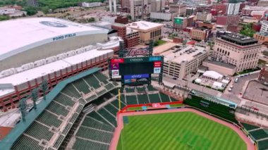 Detroit 'teki Comerica Park Beyzbol Stadyumu - DETROIT, MICHIGAN - 11 Haziran 2023