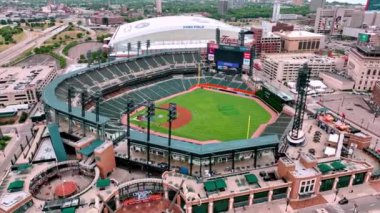 Detroit 'teki Comerica Park Beyzbol Stadyumu - DETROIT, MICHIGAN - 11 Haziran 2023
