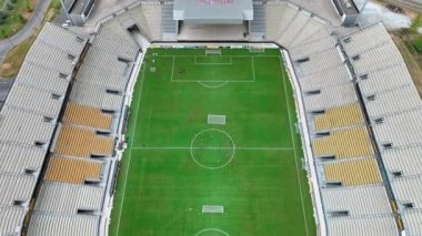 Columbus Ohio Tarihi Ekip Stadyumu 'ndaki Mapfre Stadyumu yukarıdan COLUMBUS, OHIO - 08 Haziran 2023