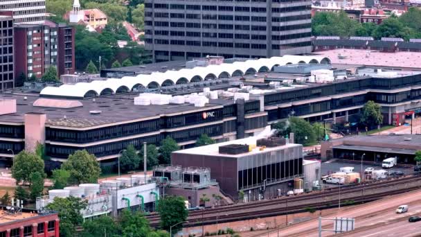 Κτίριο Pnc Στο Πίτσμπουργκ Από Ψηλά Pittsburgh Pennsylvania Ιουνιου 2023 — Αρχείο Βίντεο