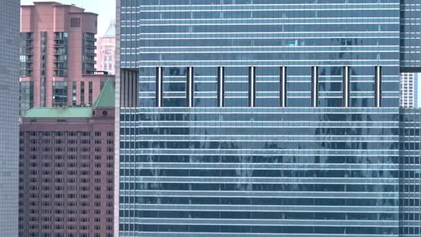 Chicago Nun Şehir Merkezindeki Gökdelenleri Chicago Illinois Haziran 2023 — Stok video